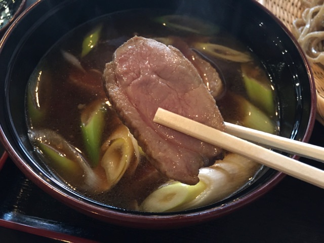 鴨せいろ 更科 食べ物のはなし 鴨せいろ 更科 食べ物のはなし