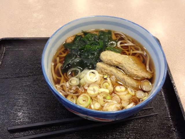 きつねそば 談合坂ｓａ上り線 食べ物のはなし