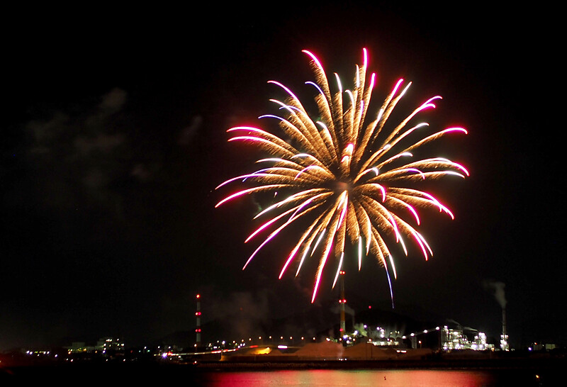 第10回ふるさと想い出花火 Kumaza Blaza