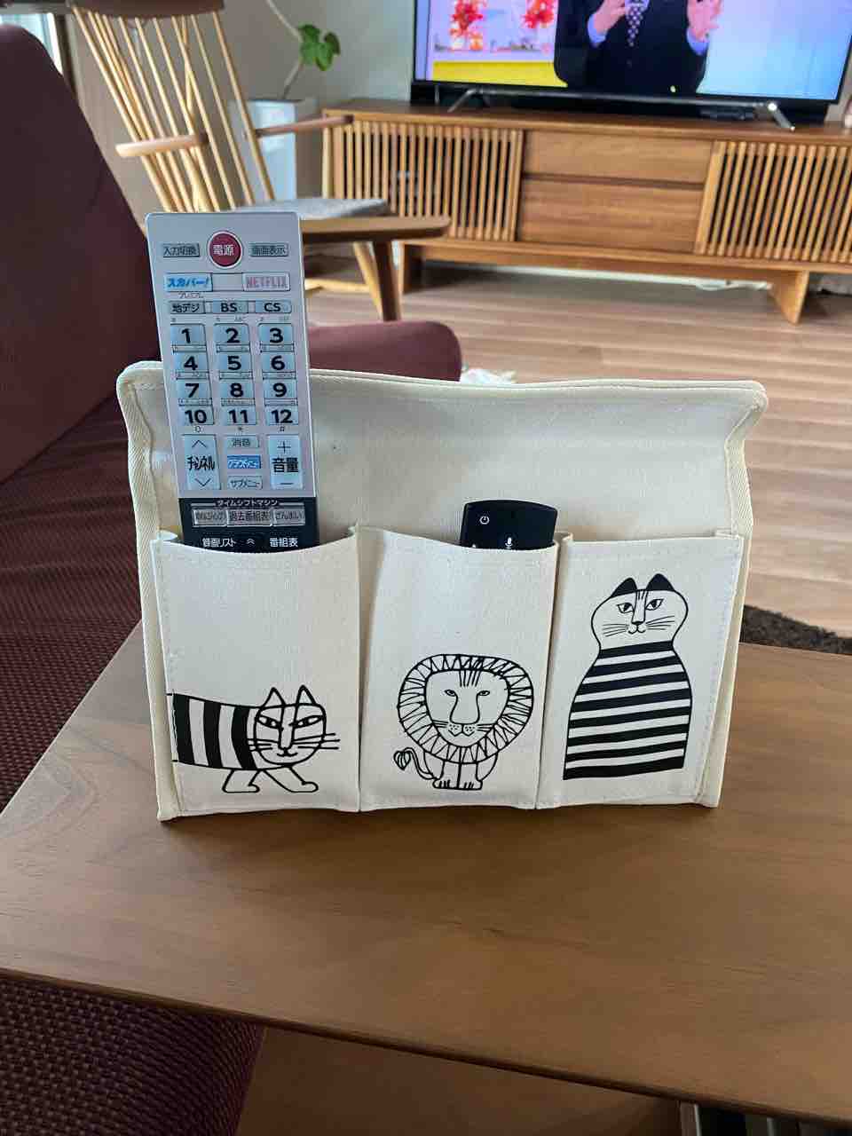 雑誌付録でリモコン収納 いたずら対策 鍋好きのごはん日記 Powered By ライブドアブログ