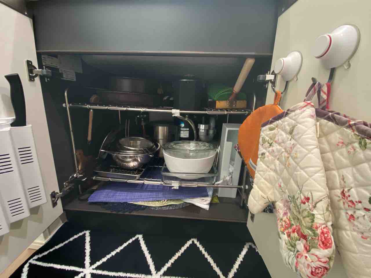 キッチン収納 シンク下収納の見直し 鍋好きのごはん日記 Powered By ライブドアブログ