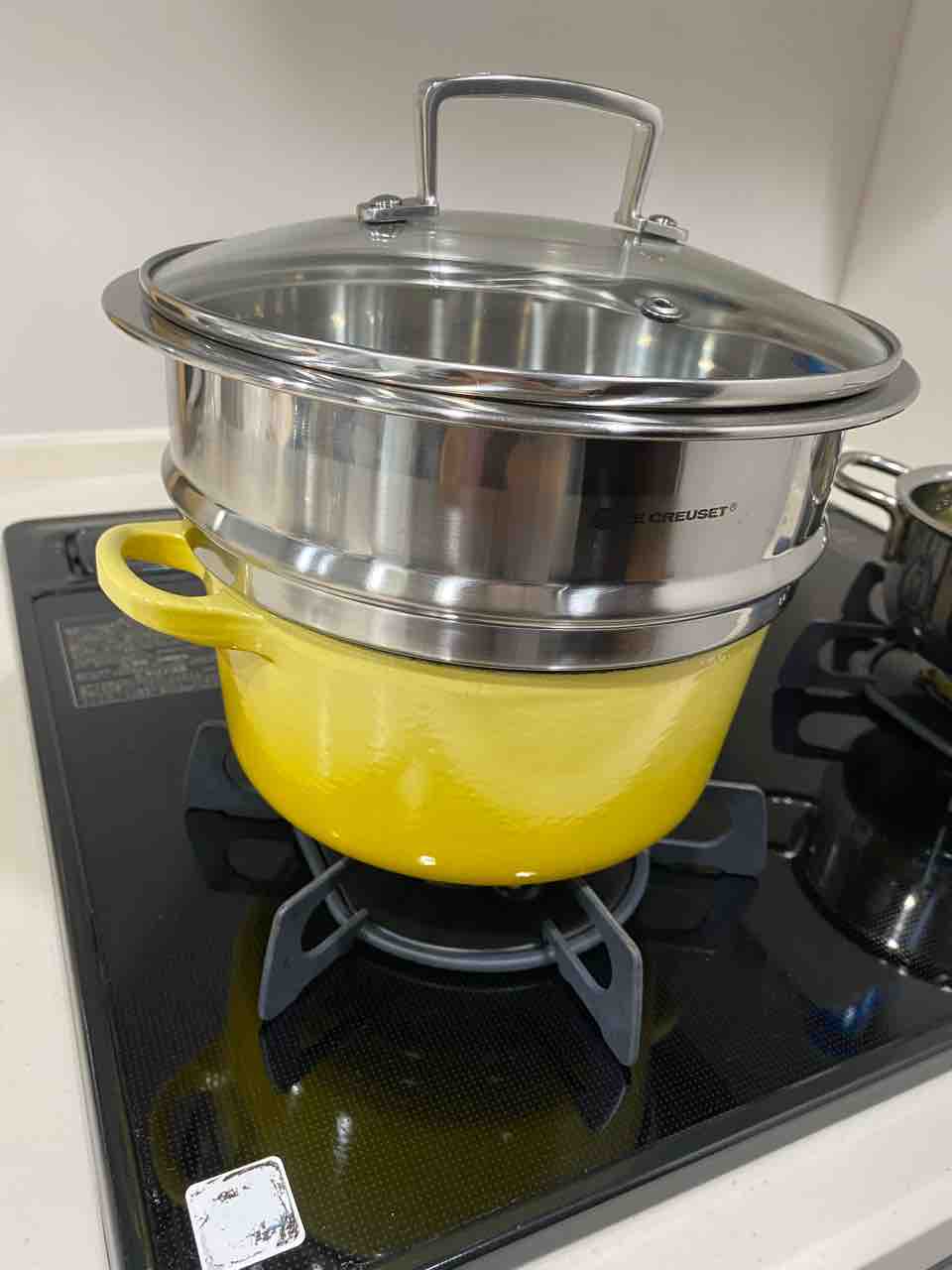 ル・クルーゼ(Le Creuset) 蒸し器 スチーマー 24 cm  - 5