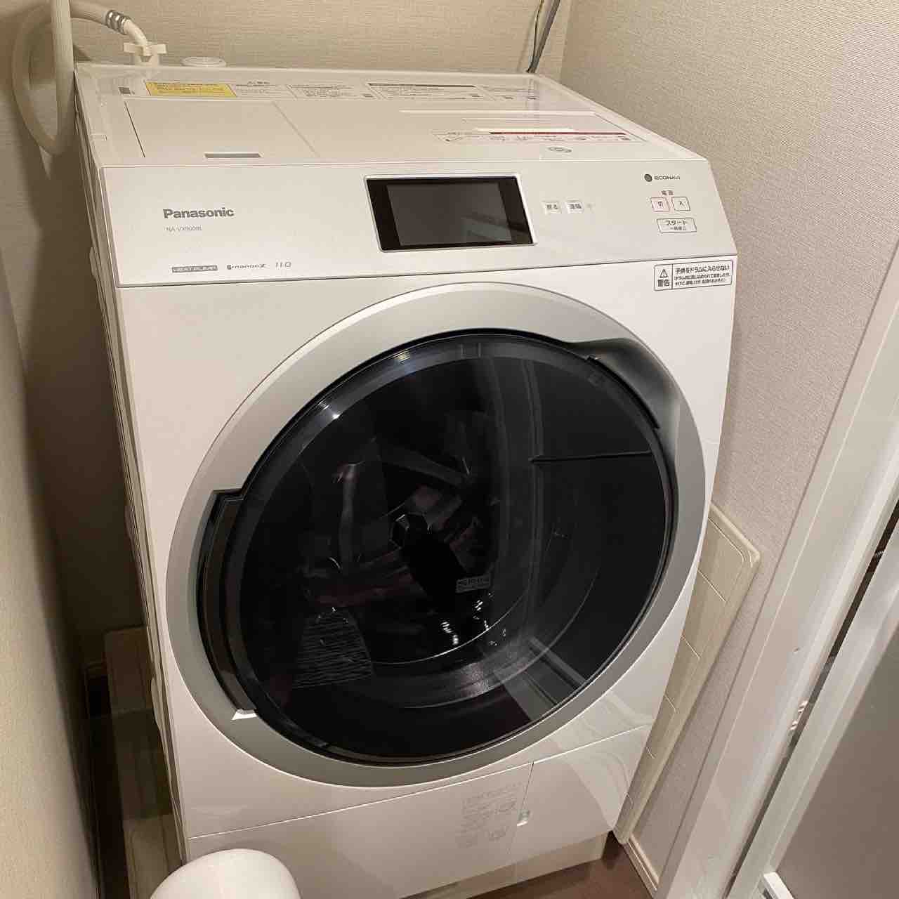 乾燥機（パナ2019年）＆洗濯機（パナ2016年）＆台 3点セット♪
