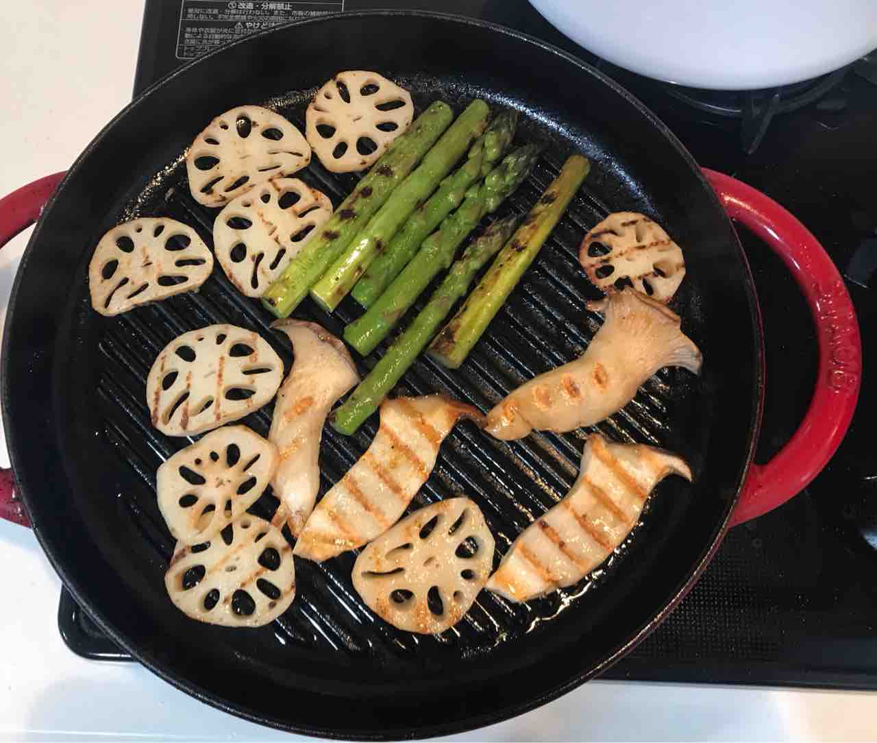 ストウブグリルでステーキプレートの晩ごはんとマイステーキブーム