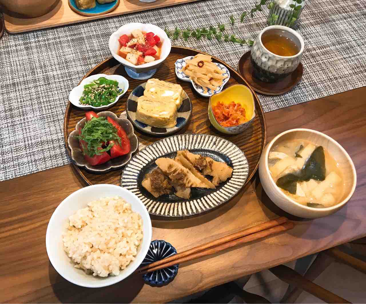 丸盆ワンプレート 別メニューな晩ごはん 鍋好きのごはん日記 Powered By ライブドアブログ