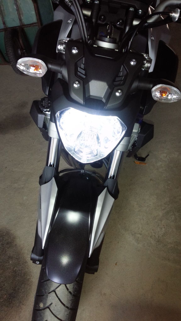 Mt 07 Ledヘッドライト ポジションランプ交換 Mt 07で Mt 07 Ledヘッドライト ポジションランプ交換 Mt 07で