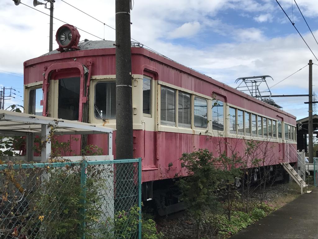 貝塚】水間鉄道クハ553/水間観音駅 : 保存車めぐりの記録