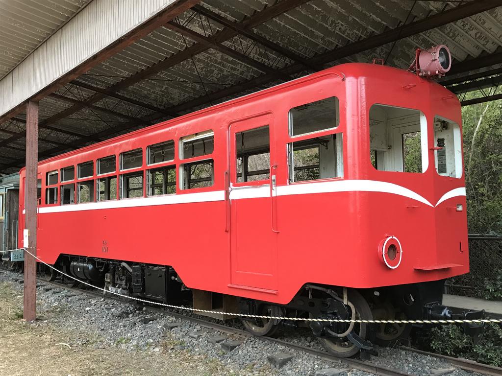 井原】井笠鉄道ホジ101＋ホハ8/経ケ丸グリーンパーク : 保存車めぐりの記録