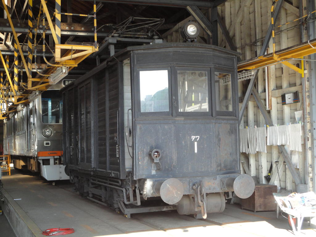 静岡】静岡鉄道デワ1 長沼工場 : 保存車めぐりの記録