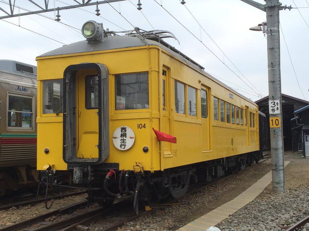 上毛電鉄大胡車庫の保存車 保存車めぐりの記録