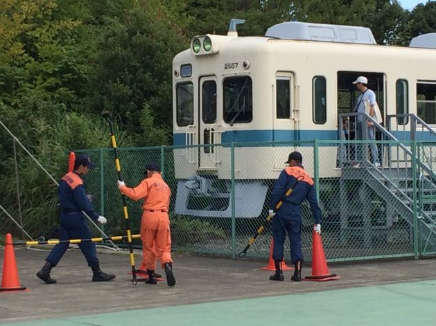 厚木 小田急クハ2657 神奈川県消防学校 保存車めぐりの記録