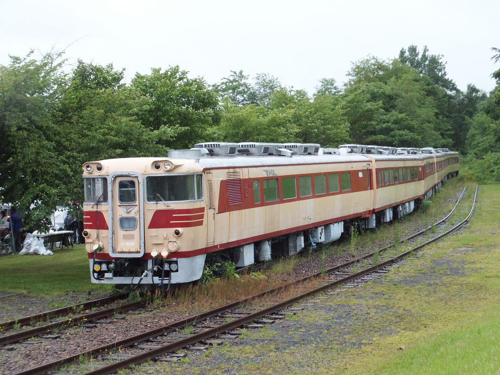 三笠】キハ80系6両・DD51-548ほか クロフォード公園 : 保存車めぐりの記録
