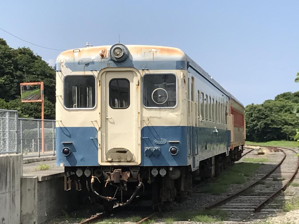 ひたちなか】キハ222+キハ2005 阿字ヶ浦駅 : 保存車めぐりの記録