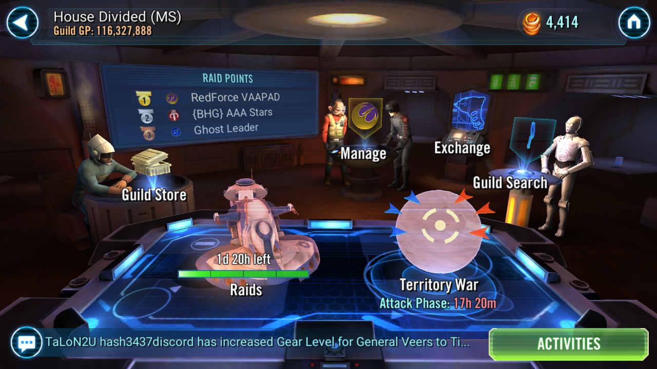 シスレイド Reddit ギルドgp116mでヒロイック攻略 Star Wars Galaxy Of Heroes スター ウォーズ 銀河の英雄 攻略 考察