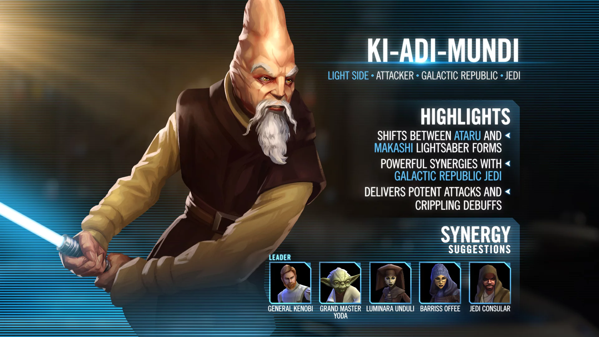 公式 開発による解説 キ アディ ムンディ Star Wars Galaxy Of Heroes スター ウォーズ 銀河の英雄 攻略 考察 公式 開発による解説 キ アディ ムンディ Star Wars Galaxy Of Heroes スター ウォーズ 銀河の英雄 攻略 考察