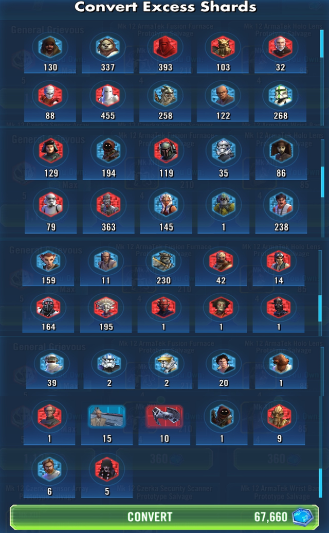 Reddit 同盟ポイントを300万ポイント分開けるとこうなる Star Wars Galaxy Of Heroes スター ウォーズ 銀河の英雄 攻略 考察