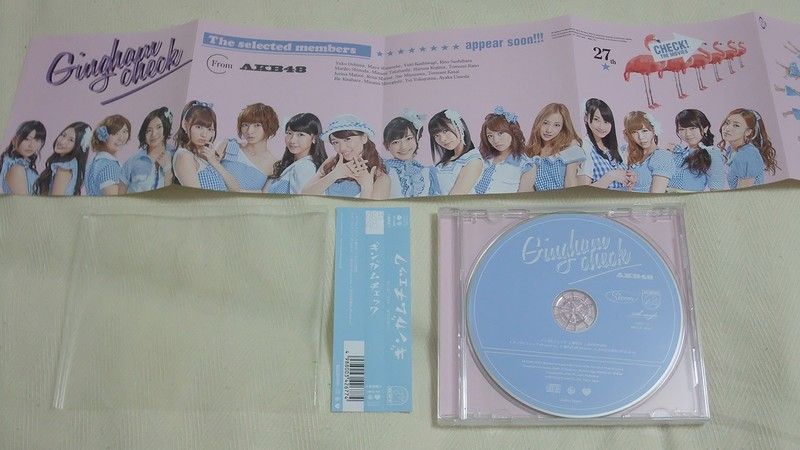 AKB48 27th Sg 「ギンガムチェック」（劇場盤） フラゲ : always