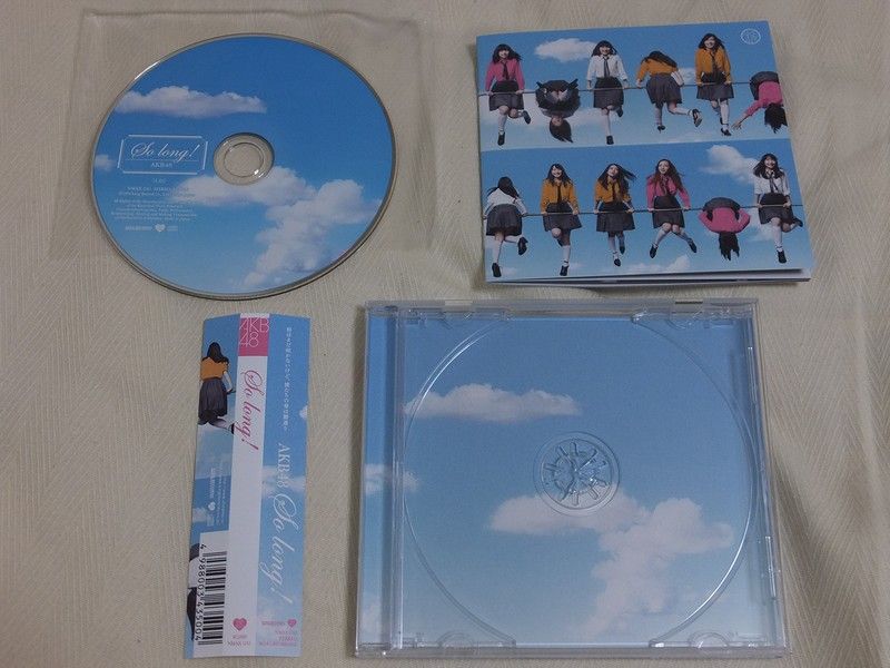 AKB48 30th Sg 「So long!」（劇場盤） 購入 : always ─永遠を