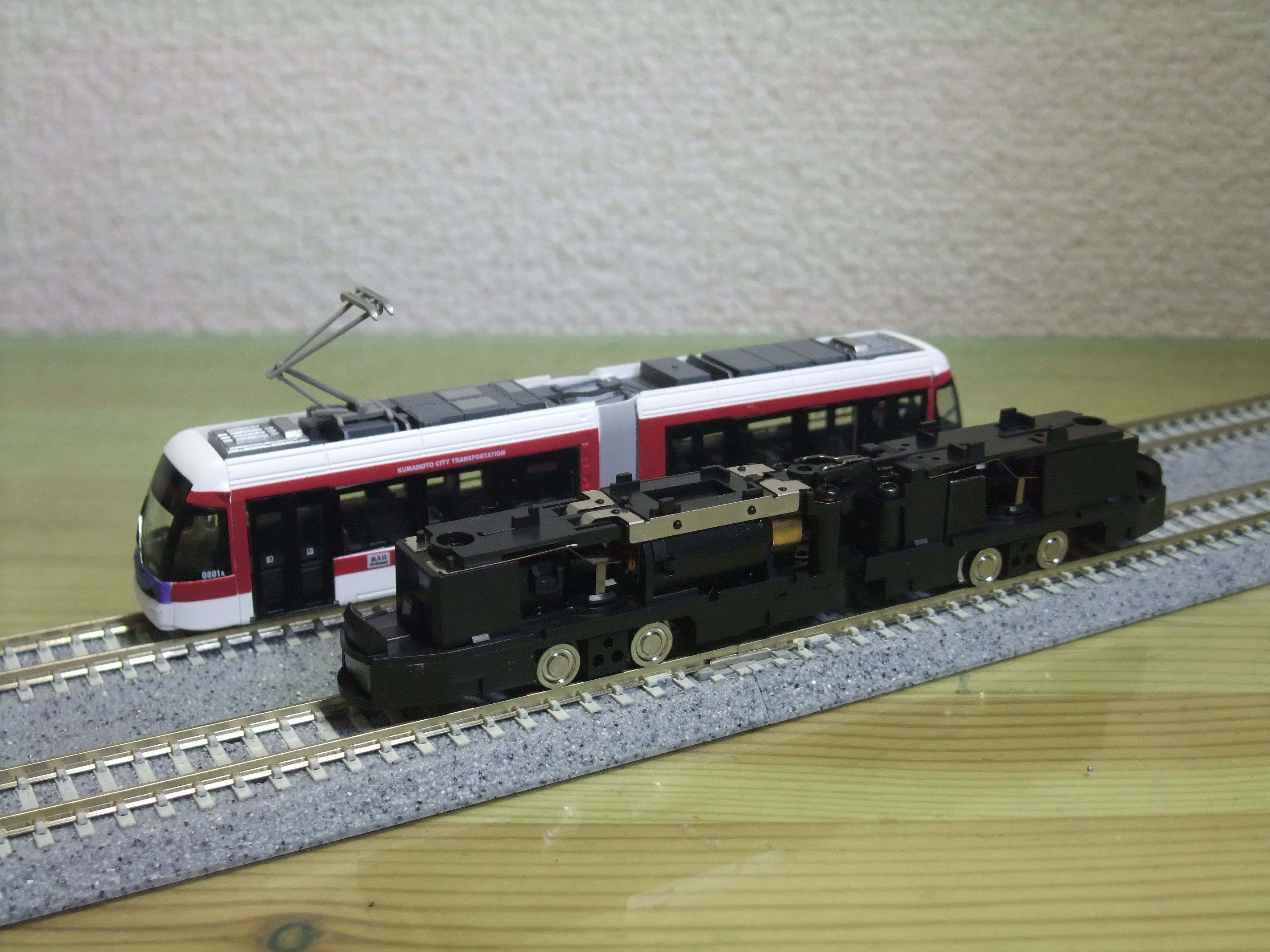 鉄道コレクション 熊本市電0800形 動力化 : always ─永遠を駆け抜ける