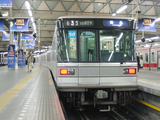 鉄道部品]東京メトロ03系 側面行先表示器 方向幕 即動作 日比谷線