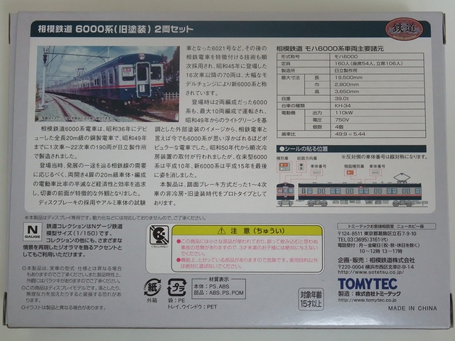 相鉄6000系（旧塗装）の鉄コレ : always ─永遠を駆け抜ける一瞬の僕ら─