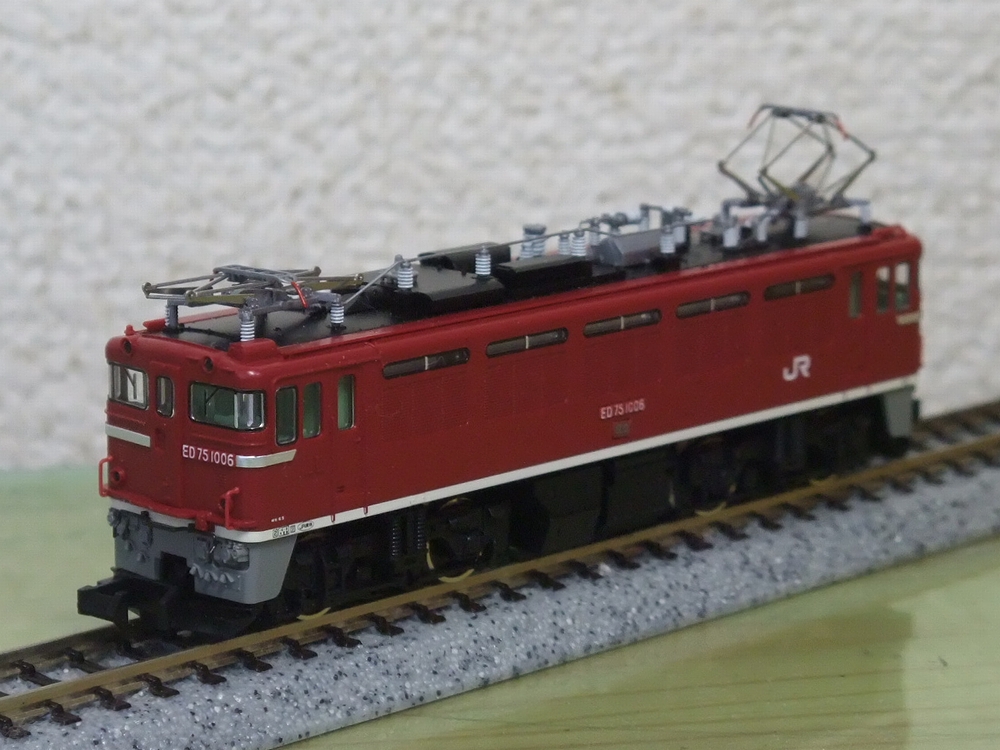 ED75形（1028号機と新更新色）の模型 : always ─永遠を駆け抜ける一瞬