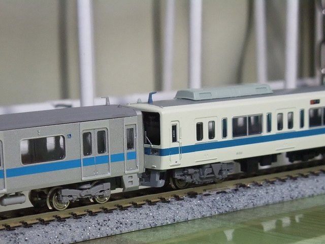 小田急8000形の模型の連結器を改造 : always ─永遠を駆け抜ける一瞬の