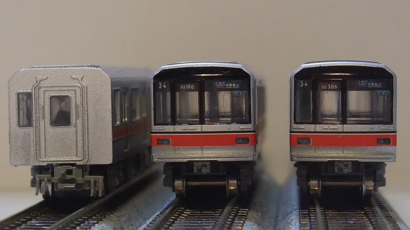 クロスポイント 10199 東京メトロ02系 増結用中間車3両セット