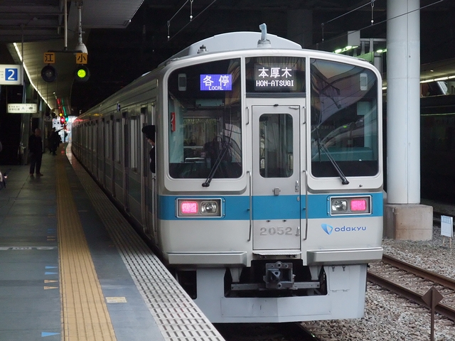 小田急2000形（2052F）の行き先表示器がフルカラーLED式に