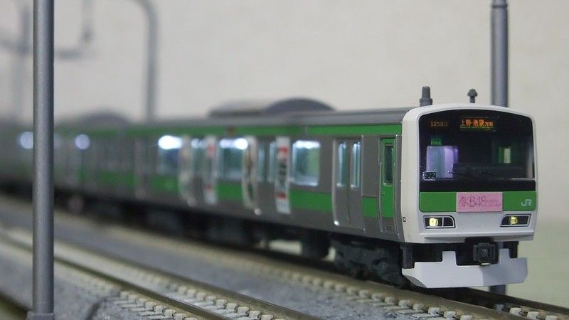 山手線e231系 Akb48 車体広告電車を模型化する Always 永遠を駆け抜ける一瞬の僕ら 山手線e231系 Akb48 車体広告電車を模型化する Always 永遠を駆け抜ける一瞬の僕ら
