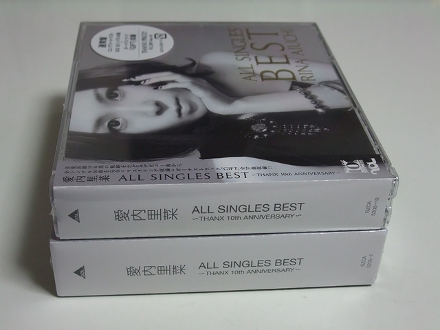 愛内 里菜さんのベストアルバム 「ALL SINGLES BEST ~THANX 愛内 里菜さんのベストアルバム 「ALL SINGLES BEST ~THANX