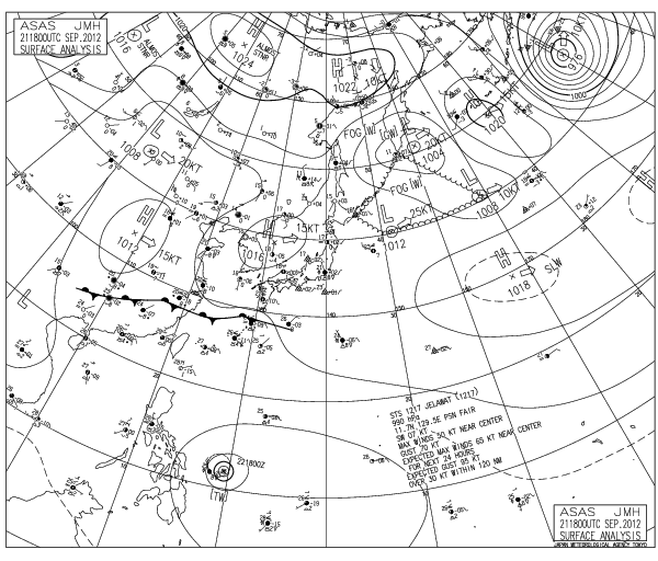 K.ARIMORIのお天気日誌本日は所々で、明日は関東全般に雨模様