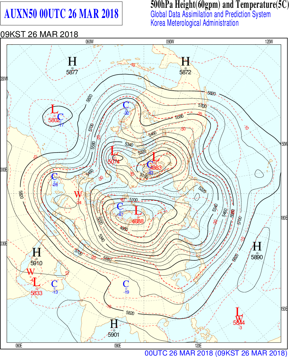 Ｋ．ＡＲＩＭＯＲＩのお天気日誌昨日、カロリン諸島海域でＴ１８０３昇格。日本付近は春暖