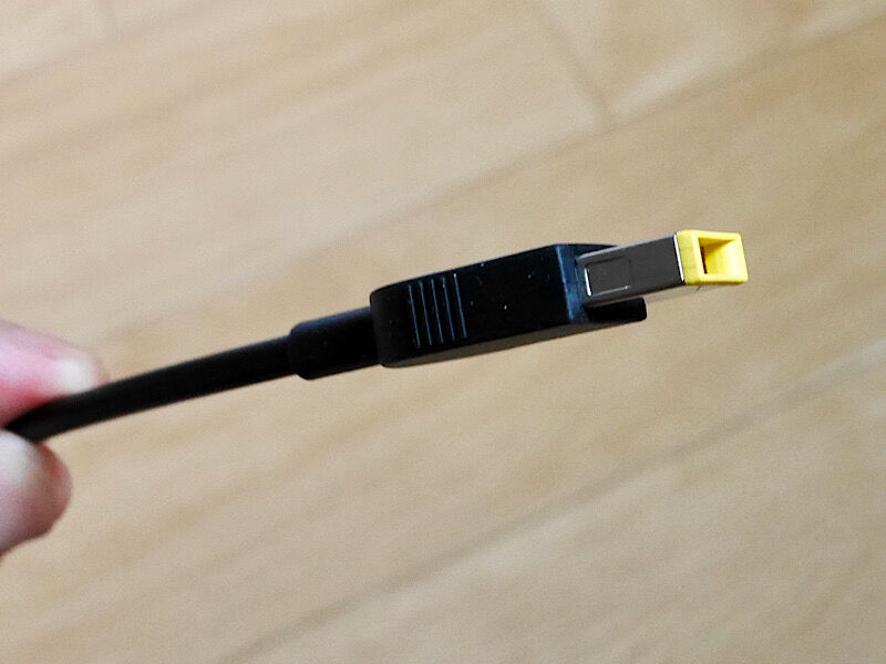 古めのlenovo Pcをusb Pd対応に レビュー Lenovo Usb Type C スリムチップアダプター 日々妄想 書籍と家電の個人的記録