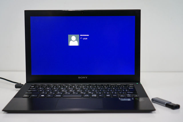 VAIO Pro 13/11のリカバリーメディアをUSBメモリーで作っておく