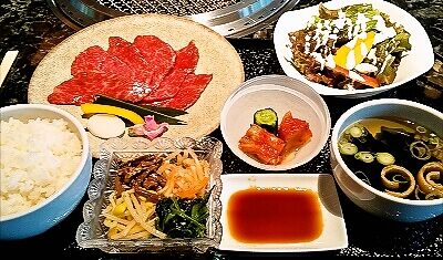 三越前 東京焼肉一頭や でランチの松坂牛赤身御膳 久遠な日々 三越前 東京焼肉一頭や でランチの松坂牛赤身御膳 久遠な日々