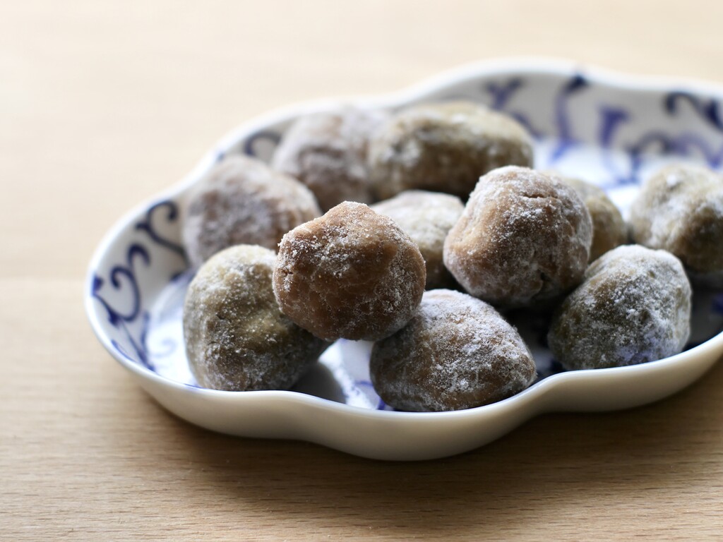 おこもりクッキング 米粉とこめ油 きな粉を使ったクッキー クピの蒼い風 おこもりクッキング 米粉とこめ油 きな粉を使ったクッキー クピの蒼い風