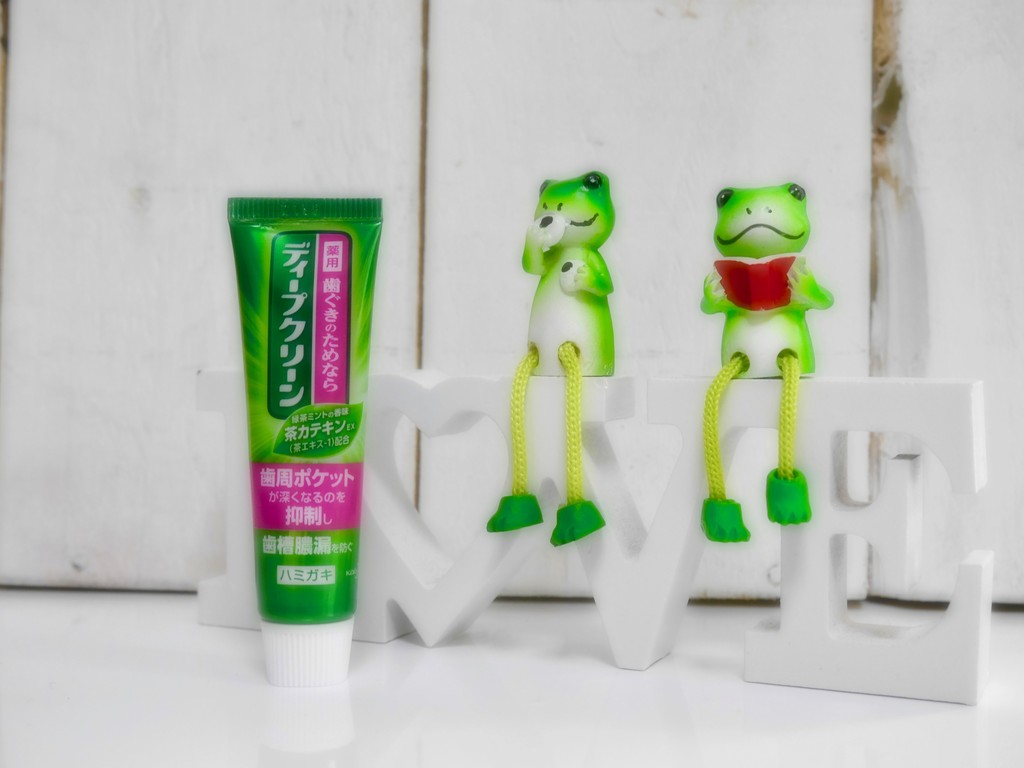 歯茎の引き締めに 茶カテキン入り ディープクリーン クピの蒼い風