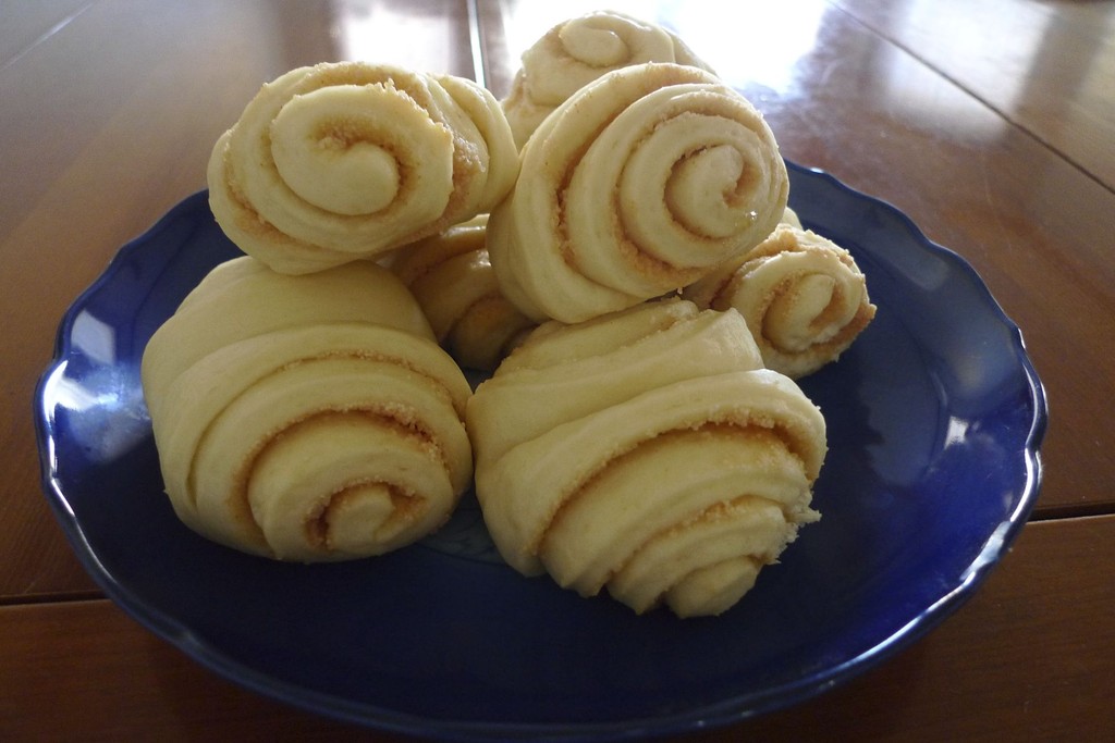 中華の蒸しパン 花巻 クピの蒼い風 中華の蒸しパン 花巻 クピの蒼い風