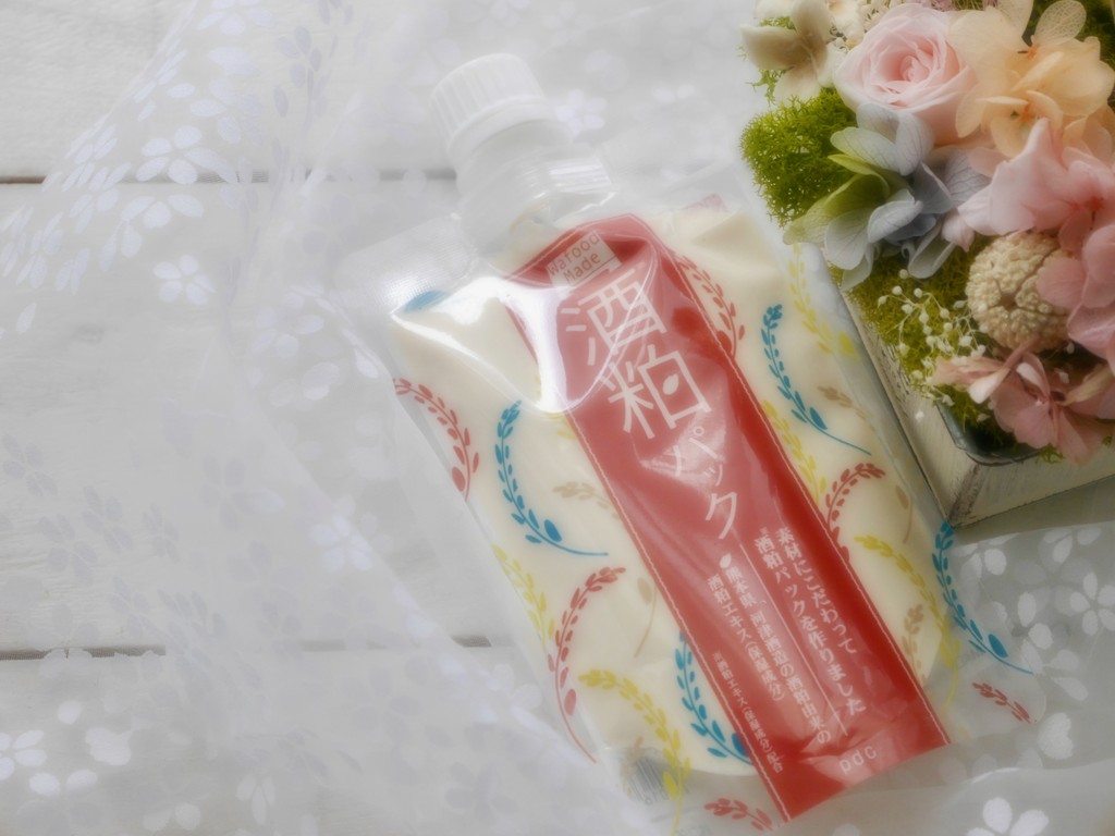 美白になれる一歩 ワフードメイド酒粕パック クピの蒼い風 美白になれる一歩 ワフードメイド酒粕パック クピの蒼い風