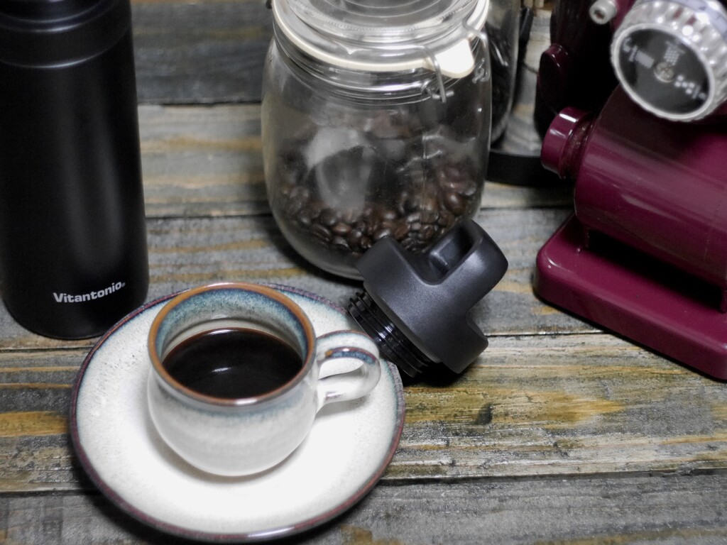 ビタントニオ コーヒープレスボトル コトル クピの蒼い風