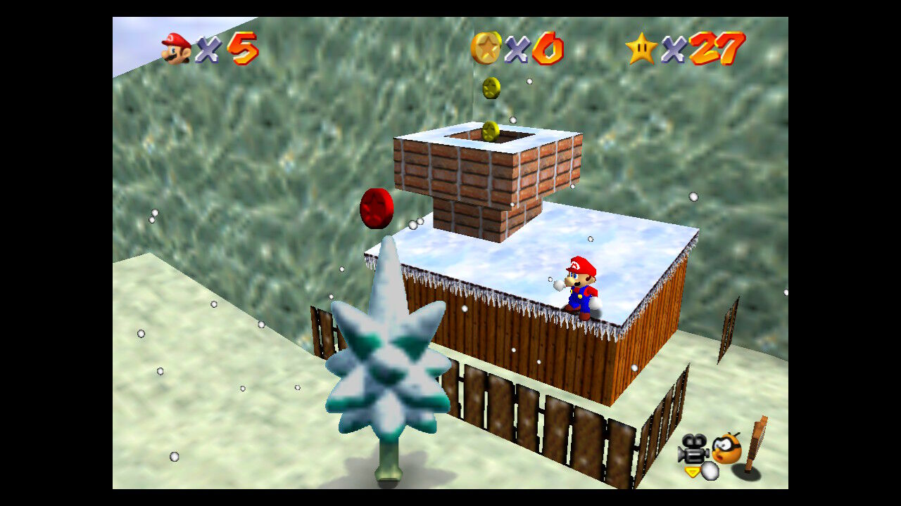 4⃣すべって ８まいコイン ＋１００まいコインのスター(さむいさむい マウンテン) : クル・クぺのお暇書き