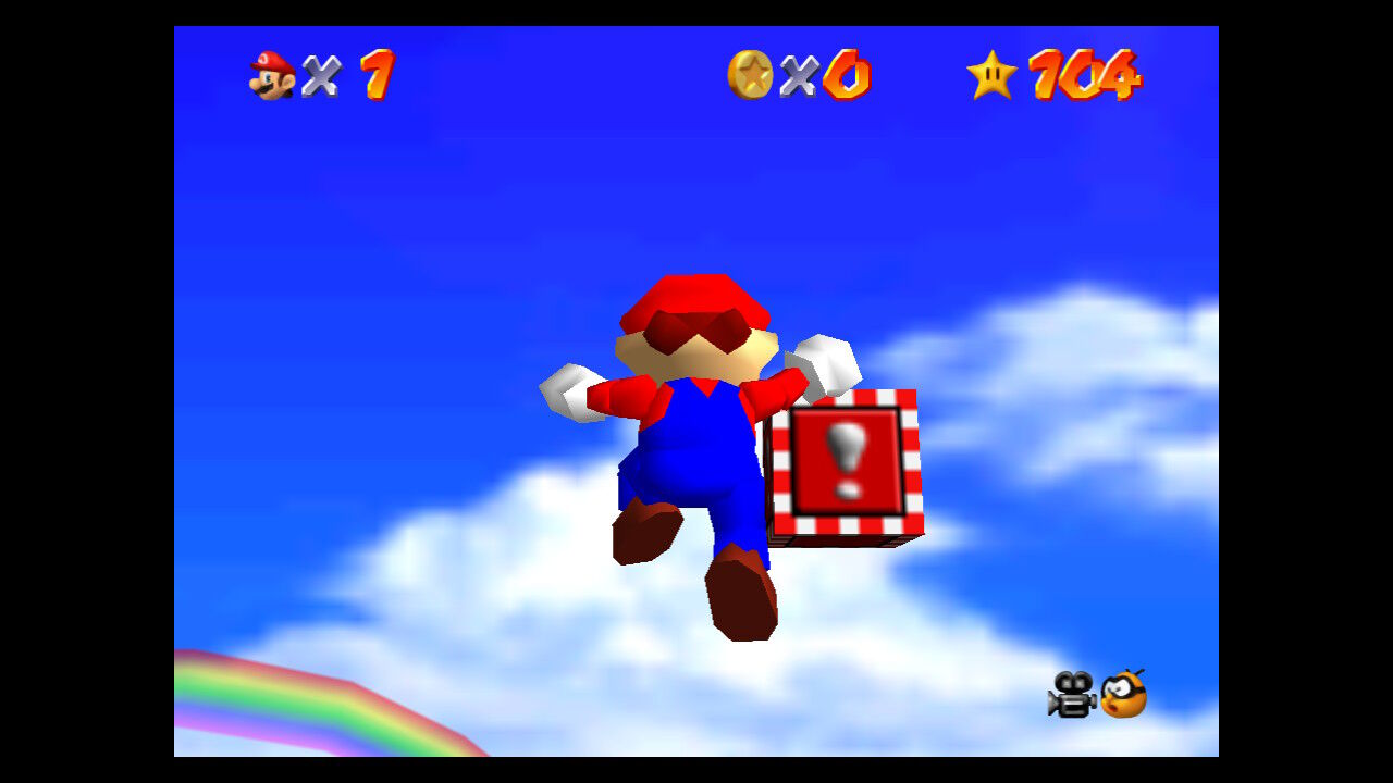 にじかけるはねマリオ(おしろのかくれスター) : クル・クぺのお暇書き