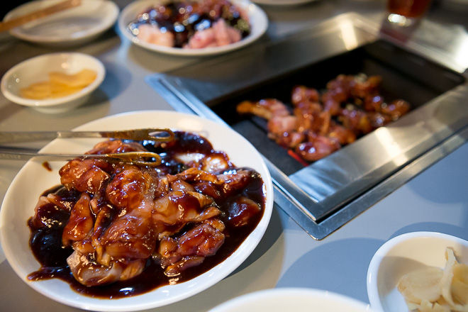 Beef Kitchen x fragment CHICKEN KITCHEN@焼鳥 東京 目黒 : くらくら