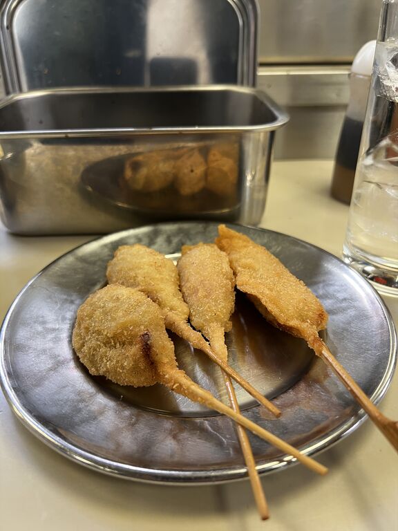 松葉総本店 串揚げ 大阪 梅田 大阪グルメ くらくらな日々z 関西 神戸 京都 東京