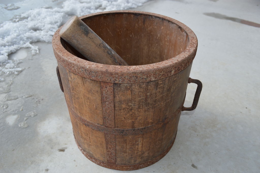 農家の小道具…一斗枡 : 鳥海の麓 「北村くらた農園」より愛を米て。