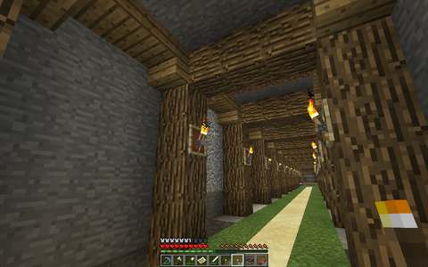 マインクラフトのんびり村を発展 村開発