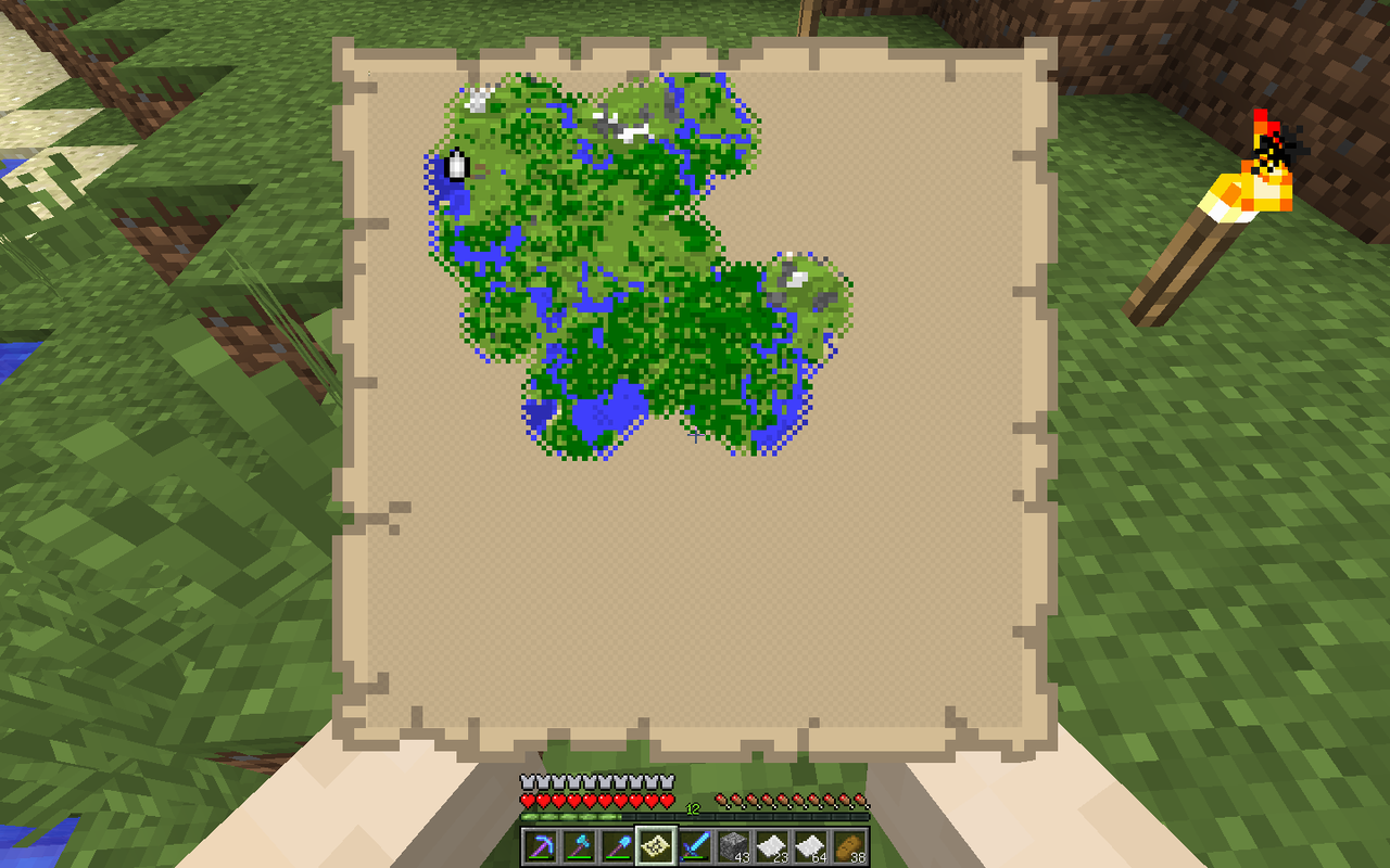 またまた地図づくり 1 マインクラフトのんびり村を発展 またまた地図づくり 1 マインクラフトのんびり村を発展