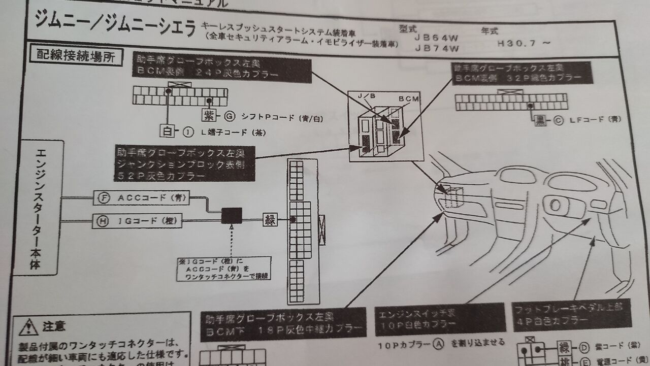 Jb64xl Mt車へのリモコンエンジンスターター取り付けは可能なのか たけぼーの鬱な日々 鬱病おっさんは生き残ることができるか Jb64xl Mt車へのリモコンエンジンスターター取り付けは可能なのか たけぼーの鬱な日々 鬱病おっさんは生き残ることができるか
