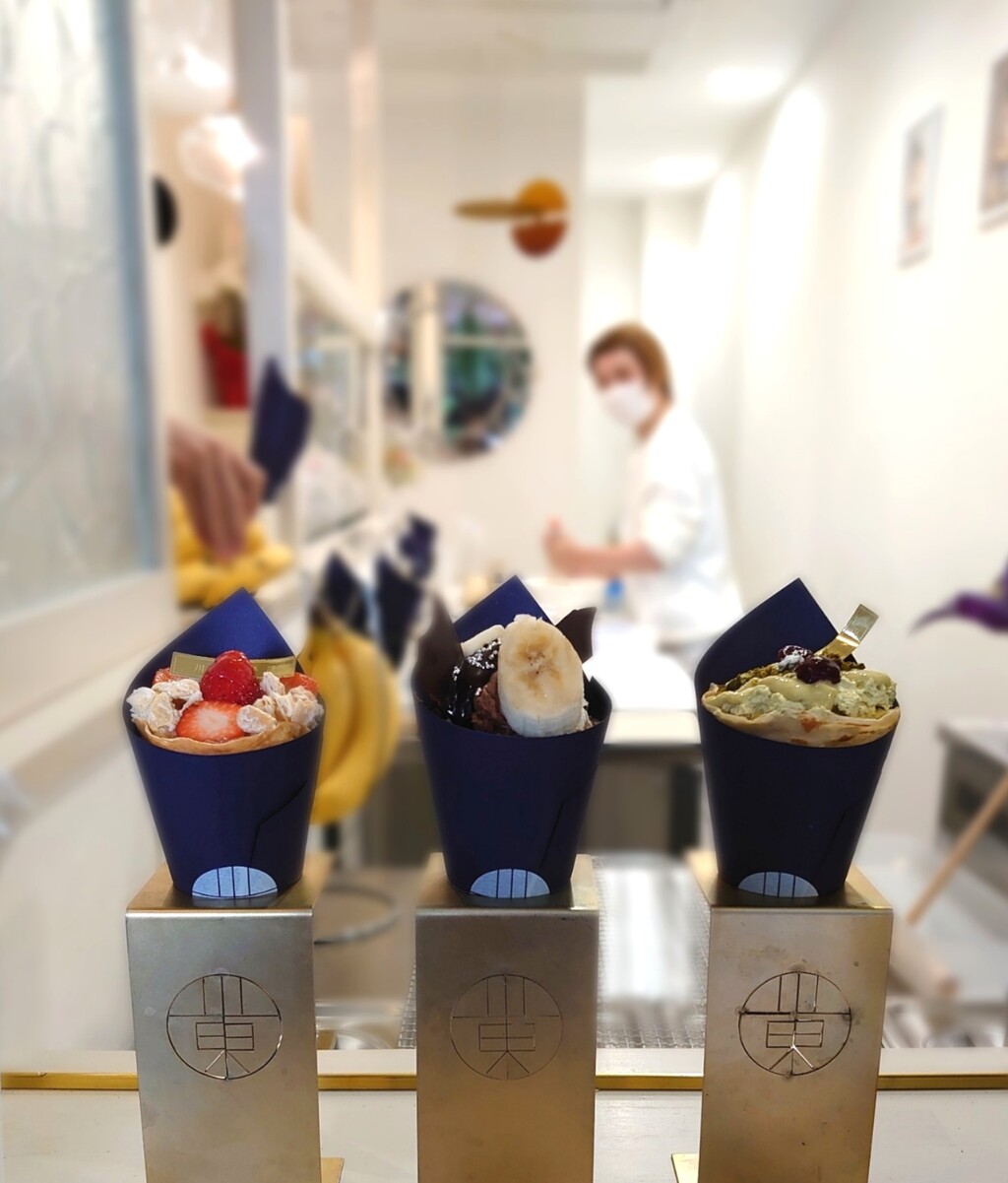 川東クレープ ライオン通り店 オープン マユリ ナの暇つぶし 香川と福岡 食べ歩き 川東クレープ ライオン通り店 オープン マユリ ナの暇つぶし 香川と福岡 食べ歩き